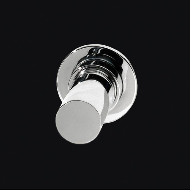 Lacava - ROUGH - Built-in single-lever mixer with round escutcheon, requires remote pressure balancing valve  for shower applications. - Polished Chrome