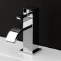 Lacava - Deck-mount single-hole faucet featuring natural water flow with pop-up. ADA compliant. Water flow rate: 1 gpm pressure compensating regulator. - Brushed Nickel