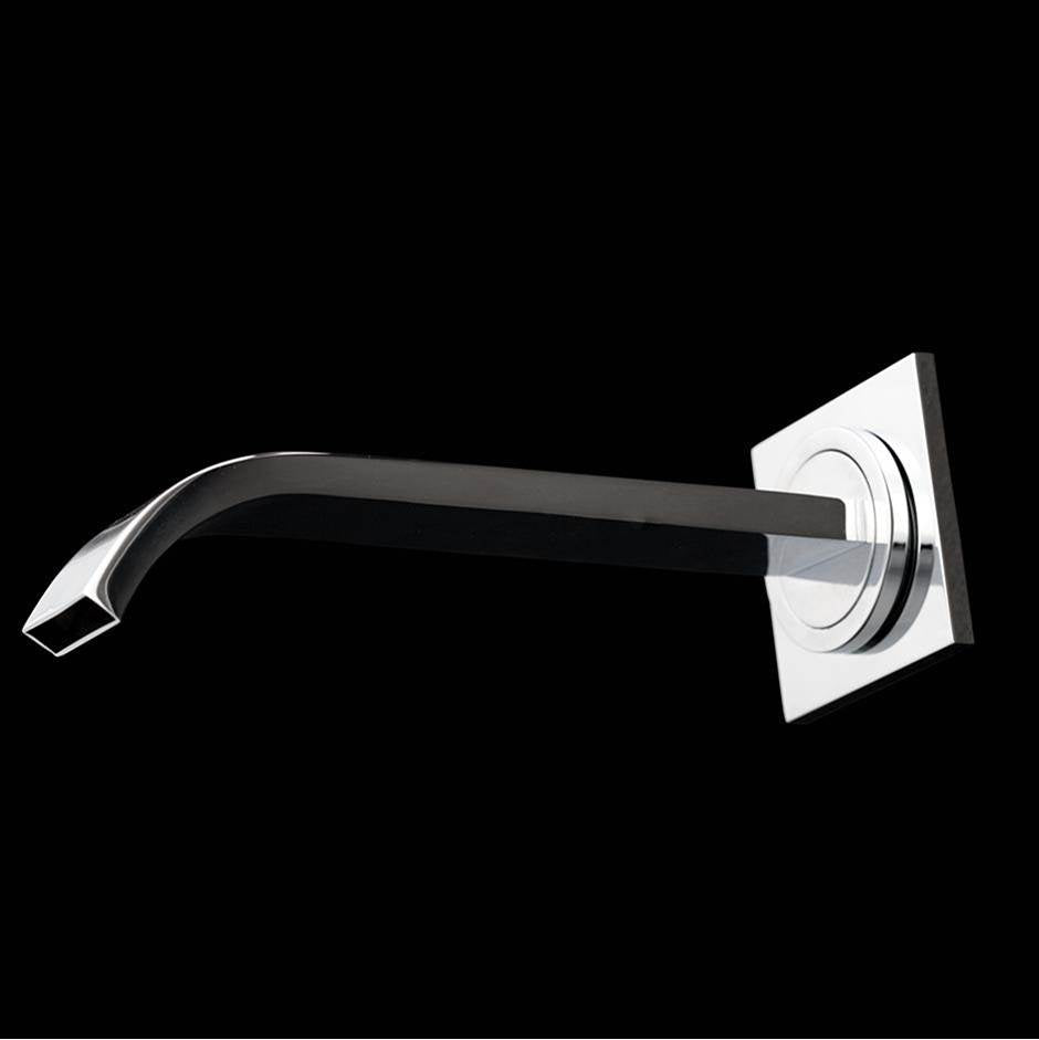 Lacava - Wall-mount spout for a bathtub. Mixer sold separately - Brushed Nickel