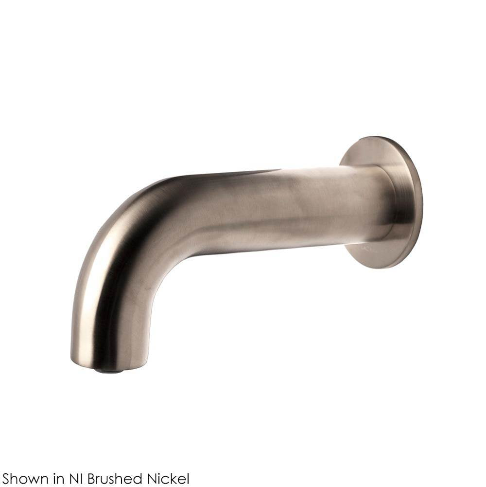 Lacava - Wall-mount spout for a bathtub. Mixer sold separately - Brushed Nickel