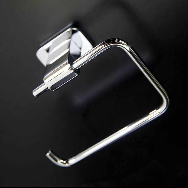 Lacava - Wall mount toilet paper holder made of chrome plated brass. W: 5 3/8'', D: 2 5/8'', H: 4 3/8'' - Polished Nickel