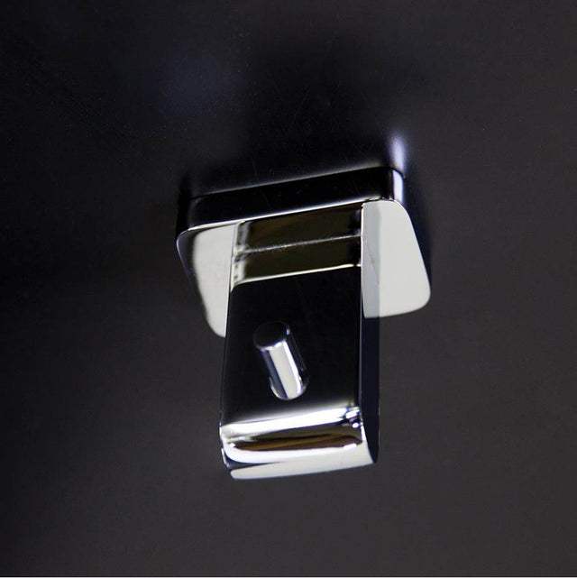Lacava - Wall mount robe hook made of chrome plated brass W: 2 1/8'', D 2 5/8'', H: 1 3/8'' - Polished Nickel