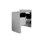 Lacava - TRIM ONLY - 2-Way diverter valve GPM 10 (43.5 PSI) with square back plate and lever handle - Polished Nickel