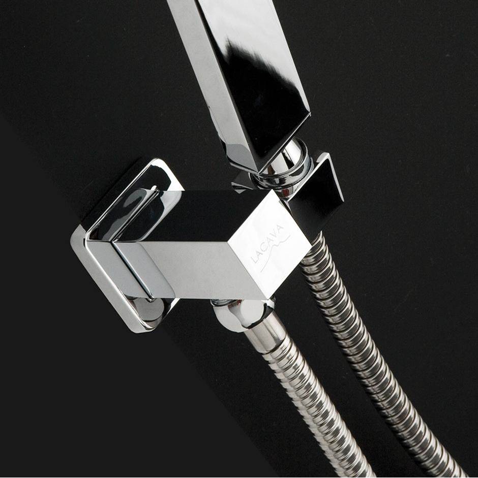 Lacava - Water intake with a hook for hand-held shower head - Polished Chrome