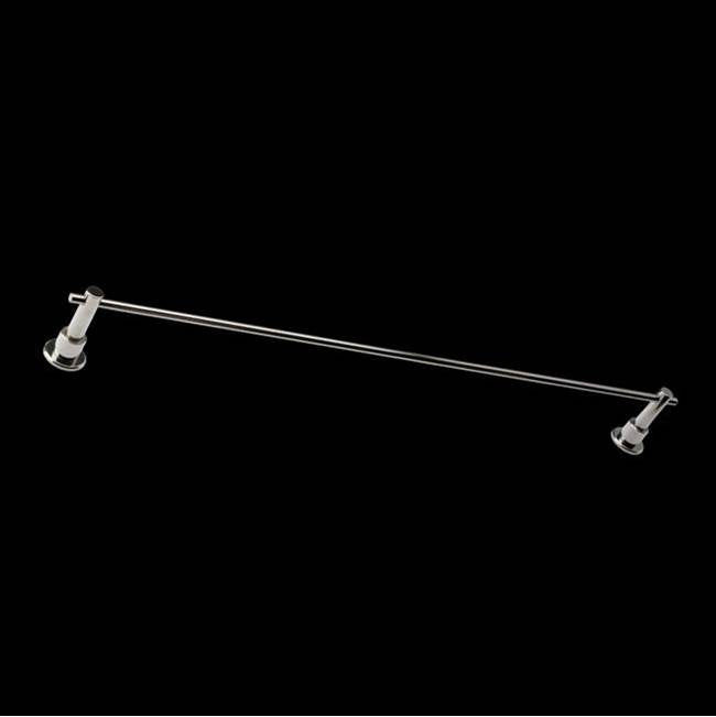 Lacava - Wall-mount towel bar made of stainless steel. W: 25'' D: 2 7/8'' H: 1 3/8'' - Matte White Powder Coat