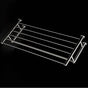 Lacava - Wall-mount towel shelf with a towel bar made of stainless steel.W: 19 5/8'' D: 8 7/8''H: 4 3/8'' - Matte Black