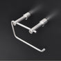 Lacava - Wall-mount toilet paper holder made of stainless steel.W: 5 5/8''D: 2 7/8'' H: 4'' - Matte White