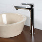 Lacava - Deck-mount single hole faucet with lever handle. Water flow rate: 1.2GPM pressure compensating aerator. H: 11 5/8'', SPOUT: 5 7/8''. - Brushed Nickel