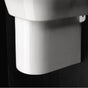 Lacava - Wall-mounted porcelain shroud for washbasins #2952, 2962, 4271, 4272, 4281, or 4281, 7''W x 11''D x 9 7/8''H - White