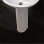 Lacava - Porcelain pedestal for washbasins #2952, 2962, 4271, 4272, 4281, or  4281, 7''W x 6 1/4''D x 27 1/8''H - White