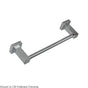 Lacava - Wall-mount 18 5/8''W  towel bar  made of chrome plated brass. - Brushed Nickel