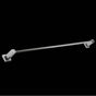 Lacava - Wall-mount 24 5/8''W towel bar made of chrome plated brass. - Polished Nickel