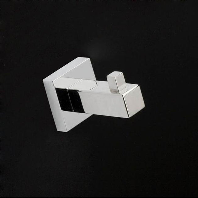 Lacava - Wall-mount robe hook made of chrome plated brass. - Brushed Nickel