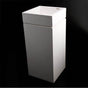 Lacava - Pedestal made of solid surface for Bathroom Sink 5125 (sold separately), 16''W x 16''D x 28''H - Matte White