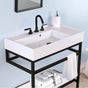Lacava - Wall-mounted or vessel porcelain washbasin with overflow - White