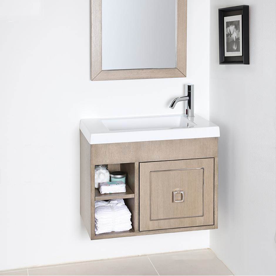 Lacava - A set of metal inlay for Dimini vanity DIM-W-32 & DIM-W-41 - Powder Coated Brass