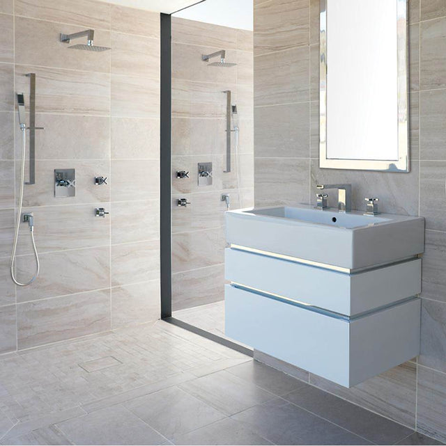 Lacava - Optional metal trim for vanity AQG-W-31 - Matte Black
