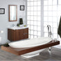 Lacava - Wooden countertop surround with a cut-out for bathtub 6059 - Gloss Ardesia