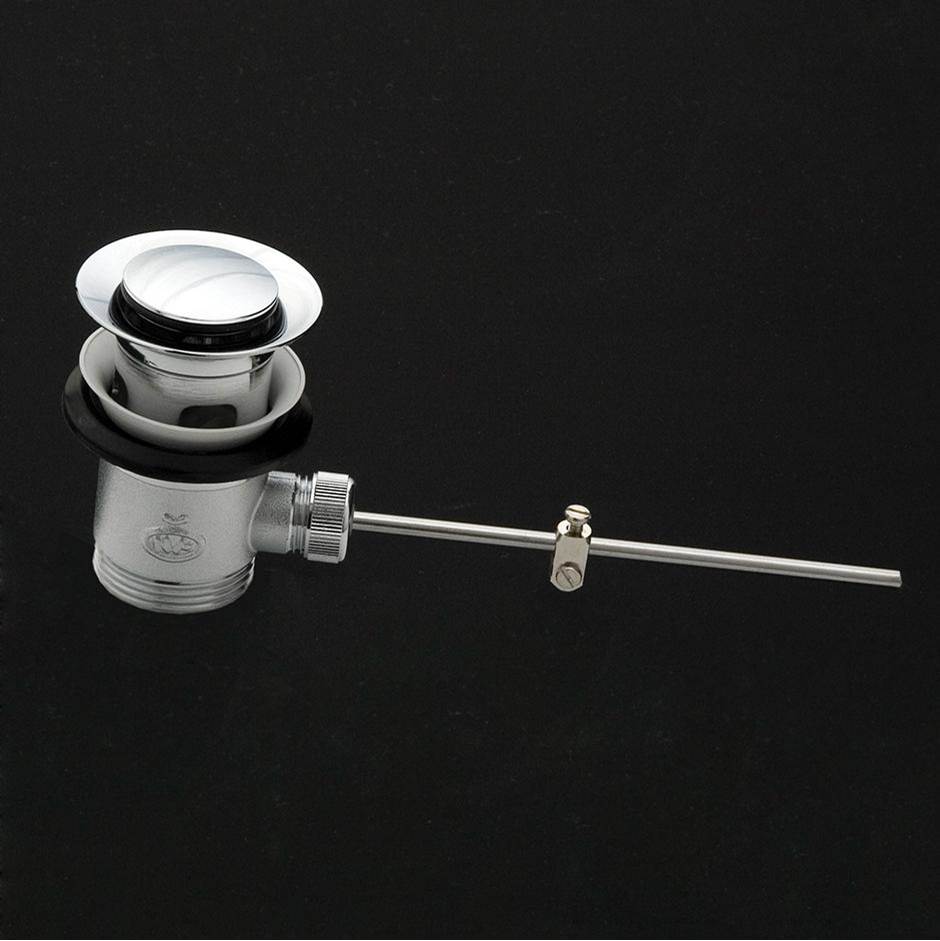 Lacava - Pop-up drain for European lavatories with overflow holes.  DIAM: 2 1/2'' - Polished Nickel