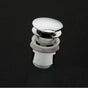Lacava - Click-clack drain for European lavatories, with round dome cover, with overflow holes. DIAM: 2 5/8'' - Polished Nickel