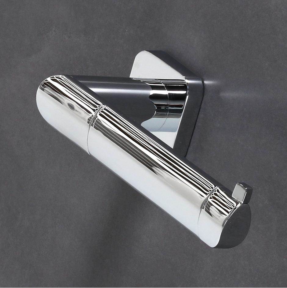 Lacava - Wall-mount toilet paper holder made of chrome plated brass. W: 7'', D: 3'', H: 2''. - Polished Chrome
