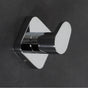 Lacava - Wall-mount robe hook made of chrome plated brass. W: 2'', D: 1 3/4'', H: 2''. - Polished Chrome