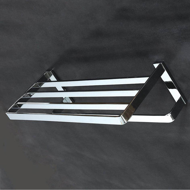 Lacava - Wall-mount towel rack with a towel bar, made of chrome plated brass. W: 19 3/4'', D: 8 1/4'', H: 5 1/4''. - Polished Chrome