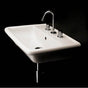 Lacava - Wall-mount porcelain Bathroom Sink with an overflow - White