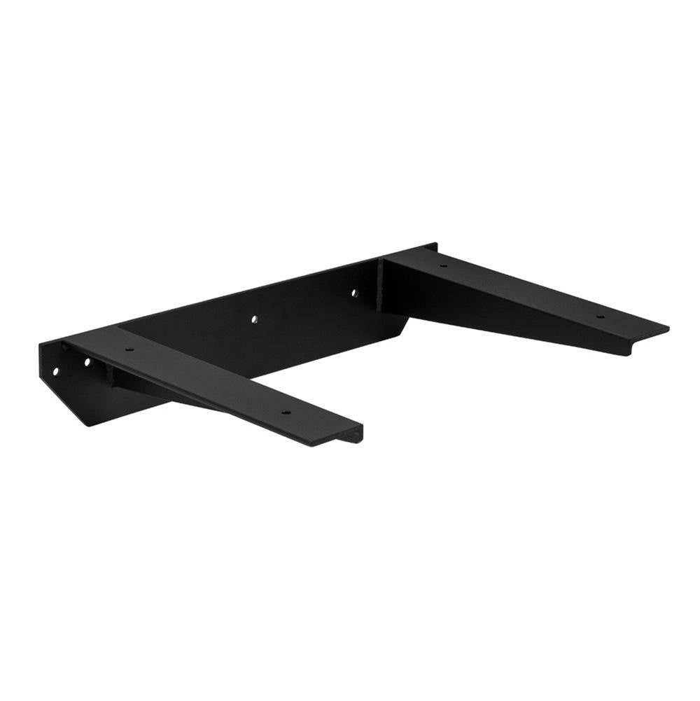 Lacava - Steel bracket to install sink CT2218.  W: 17'', D: 15'' - Matte Black
