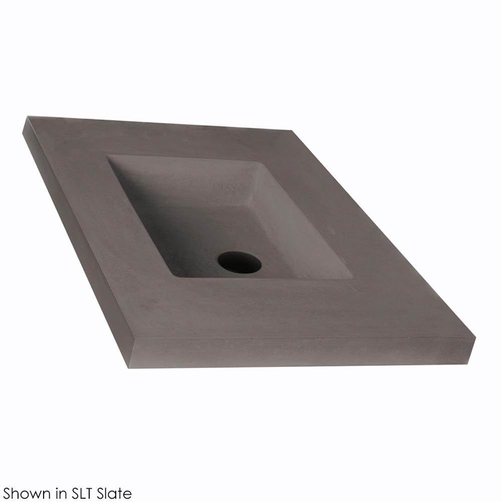 Lacava - Countertop made of concrete for vanity NTR-VS-30 - Moss