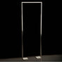 Lacava - Floor-mount towel stand made of stainless steel, fixing floor kit included. 19 3/4''W, 4''D, 55 1/8''H - Brass Powder Coated