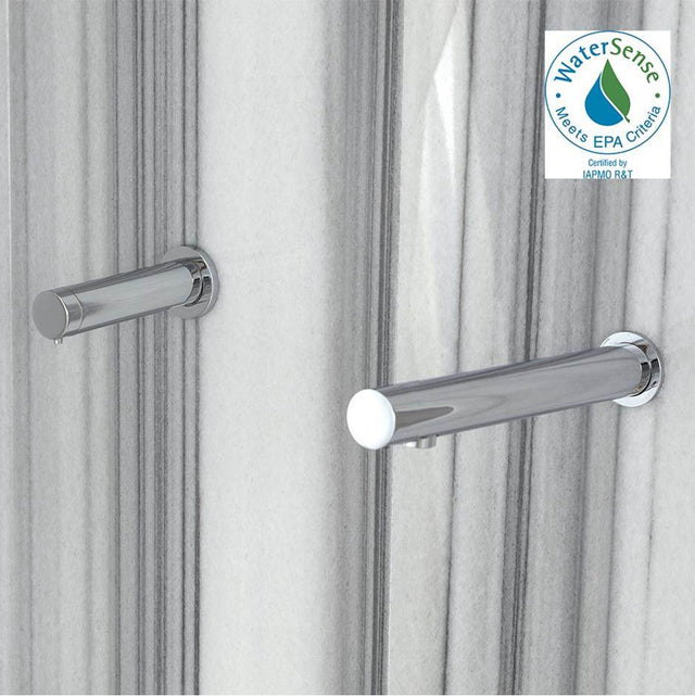 Lacava - Wall-mount electronic Bathroom Sink faucet for cold or premixed water. - Titanium