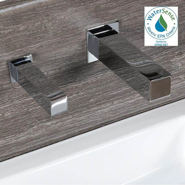 Lacava - Wall-mount electronic Bathroom Sink faucet for cold or premixed water. - Titanium
