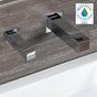 Lacava - Wall-mount electronic Bathroom Sink faucet for cold or premixed water. - Titanium