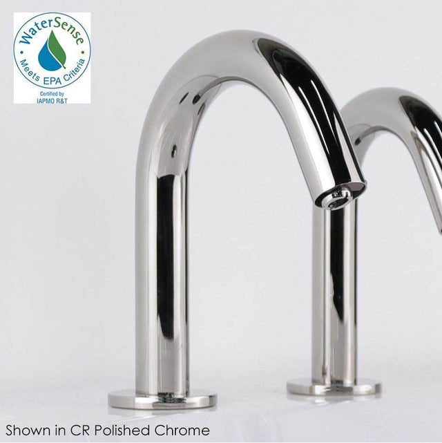 Lacava - Electronic Bathroom Sink faucet for cold or premixed water. Recommended mixing valves sold separately: EX20A or EX25A. SPOUT: 5'', H: 6 3/4''. - Brushed S. Steel