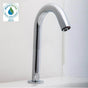Lacava - Electronic Bathroom Sink faucet for cold or premixed water. Recommended mixing valves sold separately: EX20A or EX25A. SPOUT: 5'', H: 9 1/2''. - Titanium