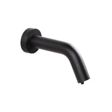 Lacava - Wall-mount electronic touch-free soap dispenser with round spout, and bottle kit. - Titanium