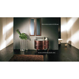 Lacava - Free-standing wood base with three drawers and one door, washbasin on the left, 42''W, 21 1/2''D, 31 1/2''H - White Oak