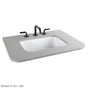 Lacava - Countertop for vanity FLT-W-36 with a cut-out for sink H270. W:36'' x D:22''. - Bianco Stone