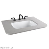 Lacava - Countertop for vanity FLT-W-72S with a cut-out for sinks H270, 5260, H264UN or CT58UN. W:72'' x D:22''. Lava Solid Surface - Lava Solid Surface