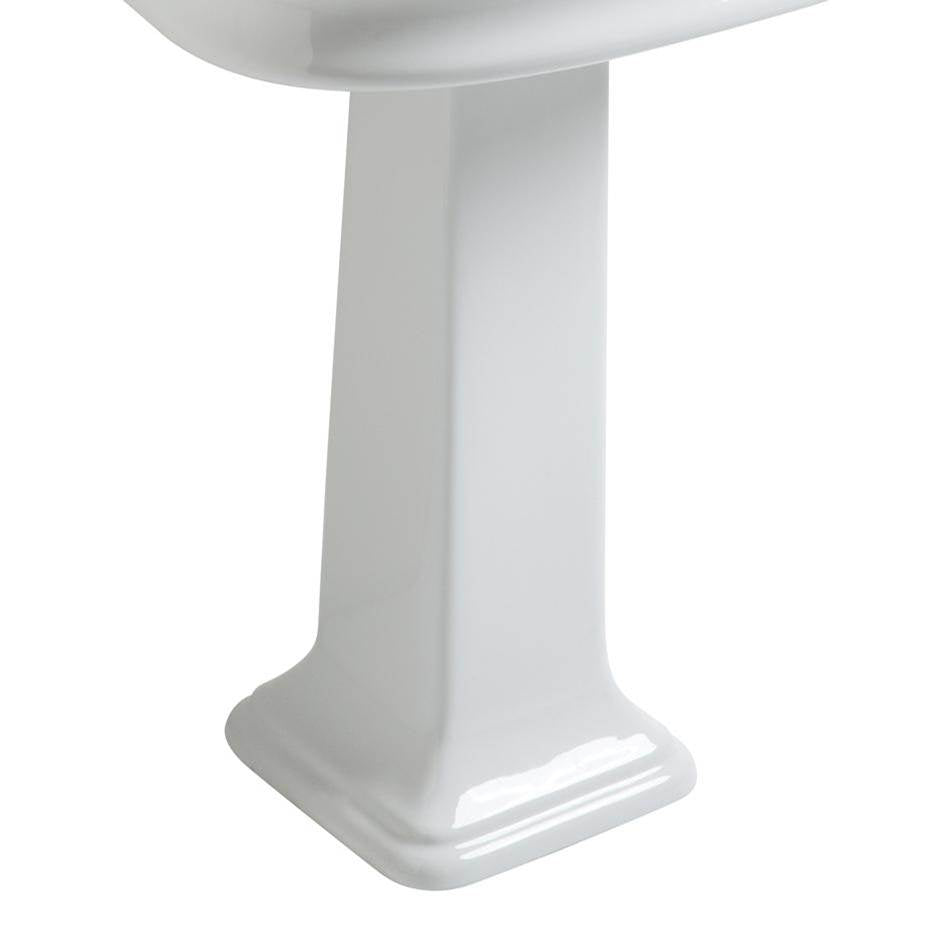 Lacava - Porcelain pedestal for H251. W: 12 1/4'', D: 12 1/4''. H: 27 3/8'' - White