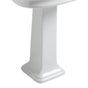 Lacava - Porcelain pedestal for H251. W: 12 1/4'', D: 12 1/4''. H: 27 3/8'' - White