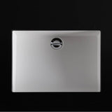 Lacava - Under-counter Bathroom Sink made of solid surface with an overflow. W: 23 1/2'', D: 15'', H:5 3/4'' - Matte Black