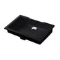 Lacava - Under-counter Bathroom Sink made of solid surface with an overflow. W: 19 1/2'', D: 15'', H:5 3/4'' - Matte Black