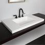 Lacava - Vanity-top Bathroom Sink made of solid surface - Gloss White