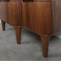 Lacava - One piece turned wood leg for Eleganza vanities, 3 1/4''DIAM x 10''H - Gloss Ardesia