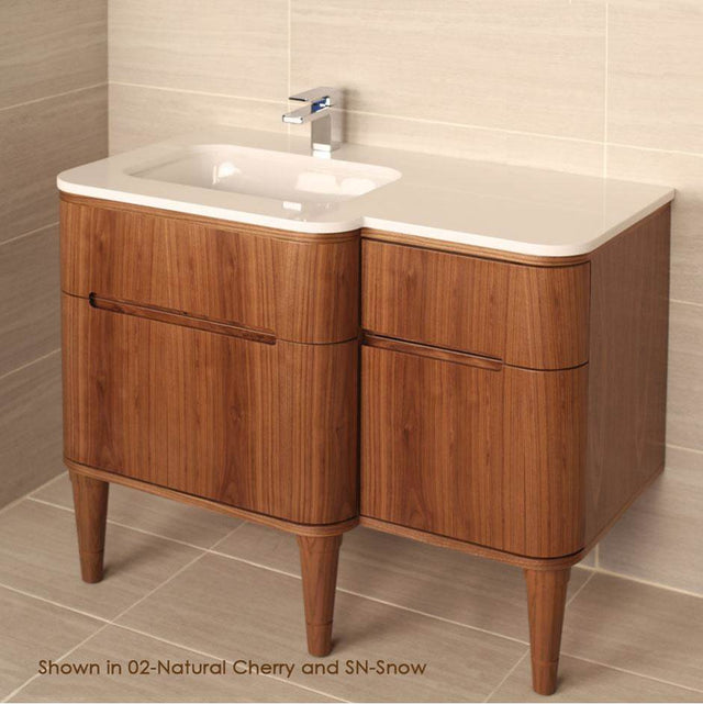 Lacava - Solid Surface countertop for vanity H274L. - Marmo