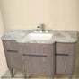 Lacava - Stone countertop for vanity H274. - Bianco, Stone