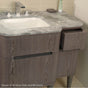 Lacava - Stone countertop for vanity H273L. - Bianco, Stone
