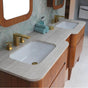 Lacava - Solid Surface  countertop for vanity H275. - Obsidian